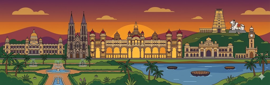 Mysore to Bengaluru cab route