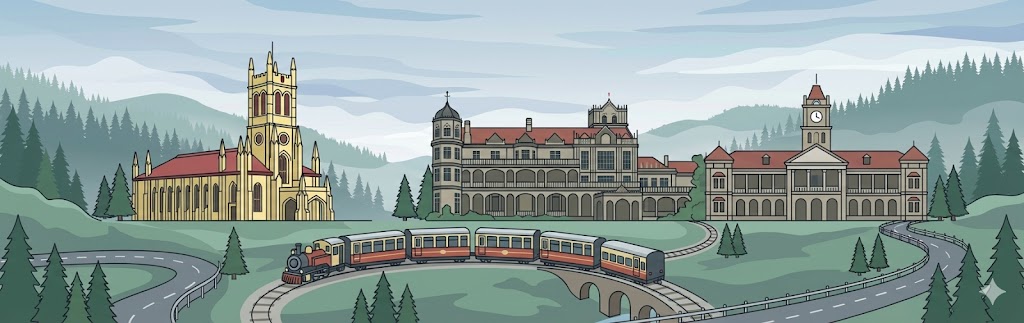 Shimla to Noida cab route