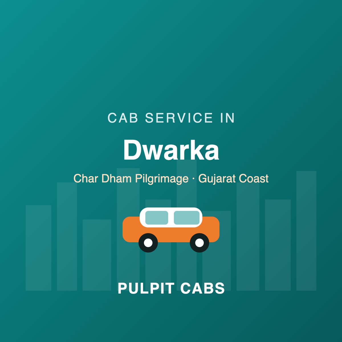 Dwarka to Junagadh cab route
