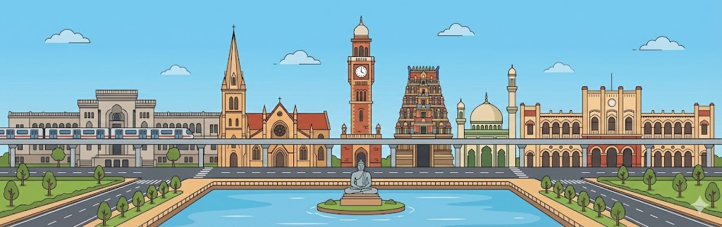 Secunderabad to Chennai cab route