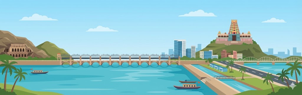 Vijayawada to Secunderabad cab route